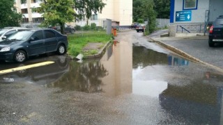 Помогли прочистить систему водоотведения в Петербурге